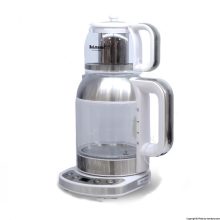 چایساز دلمونتی پیرکس استیل  دیجیتالی سفید مدل DL 440